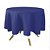 Toalha de Mesa Redonda para Buffet em Oxford Azul Royal - Imagem 2