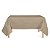 Toalha de Mesa Retangular em Oxford Bege Fendi - Imagem 2