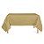 Toalha de Mesa Retangular em Oxford Dourado - Imagem 2