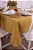 Toalha de Mesa Retangular em Oxford Dourado - Imagem 1