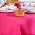 Toalha de Mesa Quadrada em Oxford Rosa Pink Chiclete - Imagem 1