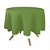 Toalha de Mesa Redonda para Buffet em Oxford Verde Bandeira - Imagem 2