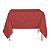 Toalha de Mesa Quadrada em Oxford Vermelho - Imagem 2