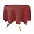 Toalha de Mesa Redonda para Buffet em Oxford Vermelho - Imagem 2