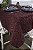 Toalha de Mesa Quadrada em Tecido Jacquard Vinho Marsala Adamascado Tradicional - Imagem 1