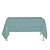 Toalha de Mesa Retangular em Tecido Jacquard Azul Tiffany Argolas Tradicional - Imagem 1