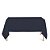 Toalha de Mesa Retangular em Tecido Jacquard Azul Marinho Geométrico Tradicional - Imagem 1
