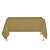 Toalha de Mesa Retangular em Tecido Jacquard Dourado Liso Tradicional - Imagem 1