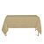 Toalha de Mesa Retangular em Tecido Jacquard Dourado Liso Tradicional - Imagem 2