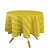 Toalha de Mesa Redonda em Tecido Jacquard Amarelo Ouro Listrado Tradicional - Imagem 1