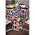 Toalha de Mesa Retangular em Tecido Impermeável Acqua Linea Romero Britto RB1 - Imagem 1