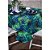 Toalha de Mesa Retangular em Tecido Impermeável Acqua Linea Selva Azul - Imagem 1