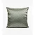 Capa para Almofada em Tecido Jacquard Tradicional Poá Azul e Dourado - Imagem 1