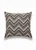 Capa para Almofada em Tecido Jacquard Lurex Natalino Chevron Estreito - Imagem 1