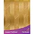 Guardanapo em Tecido Jacquard Dourado Ouro Vibrante Listrado Tradicional - Imagem 1