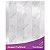 Guardanapo em Tecido Jacquard Off-White Listrado Tradicional - Imagem 1
