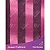Guardanapo em Tecido Jacquard Pink e Preto Listrado Tradicional - Imagem 1
