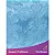 Guardanapo em Tecido Jacquard Azul Piscina Medalhão Tradicional - Imagem 1