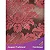 Guardanapo em Tecido Jacquard Marrom e Vermelho Medalhão Tradicional - Imagem 1