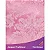 Guardanapo em Tecido Jacquard Rosa Bebê Medalhão Tradicional - Imagem 1
