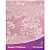 Guardanapo em Tecido Jacquard Rosa Envelhecido Medalhão Tradicional - Imagem 1