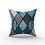 Capa De Almofada Em Tecido Impermeável Acqua Linea Patchwork - Imagem 1