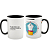 Caneca Xícara Personalizada Designer Com Nome Cor Branca - Imagem 1