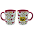 Caneca Porcelana 300ml Maçã - Imagem 1