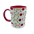 Caneca Porcelana 300ml Maçã - Imagem 3