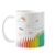 Caneca Porcelana 300ml Lapis de Cor Modelo:Com Frase - Imagem 3