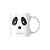 Caneca Assombrada Preto e Branco – O Contraste Perfeito do Terror! - Imagem 1