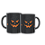 Caneca Preta Abobora Assombrada - Imagem 1