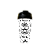 Copo Bucks Acrilico Halloween Preto e Branco 470ml - Imagem 1