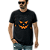 Camiseta Masculina de Algodão Halloween Abóbora com Teia - Imagem 1