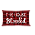 Almofada de natal Decorativa This House 49x33 - Imagem 1