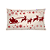 Capa de Almofada Natalina 49x33 Trenó Papai Noel Rena Natal - Imagem 3