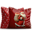 Almofada  completa 35x35 Papai Noel Natal Decorativa - Imagem 1