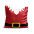 Almofada Papai Noel 35x35 Aveludada - Decoração Natalina Premium - Imagem 1