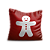 Almofada de Natal de  Bolacha de Gengibre  35x35 - Imagem 1