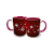 Caneca 325ml Flocos de Neve Natal Presente - Imagem 1