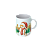 Caneca Porcelana  Natal 325ml Boneco de Neve Presente - Imagem 4