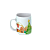 Caneca Porcelana  Natal 325ml Boneco de Neve Presente - Imagem 2
