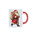Caneca Porcelana 325ml Papai Noel Vintage - Imagem 2