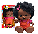 Boneca Milena Iti Malia - Turma da Mônica | Oficial 24cm | Com Fragrância - Imagem 1