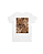 Camiseta Branca de Algodão Floral Mocha - Imagem 1