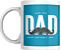 Caneca Paizão Bigode "I Love You Dad" Kathavento 325ml - Imagem 1
