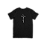 Camiseta Masculina Preta de Algodão Jesus - Imagem 1