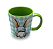 Caneca de Porcelana 325ml Coelho de Páscoa | Presente Fofo e Temático - Imagem 2
