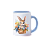 Caneca de Porcelana 325ml Coelho de Páscoa | Presente Fofo e Temático - Imagem 3