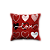 Almofada Aveludada 35x35 - Love vermelha - Imagem 1
